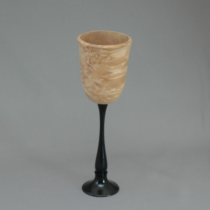 Big Leaf Maple Goblet